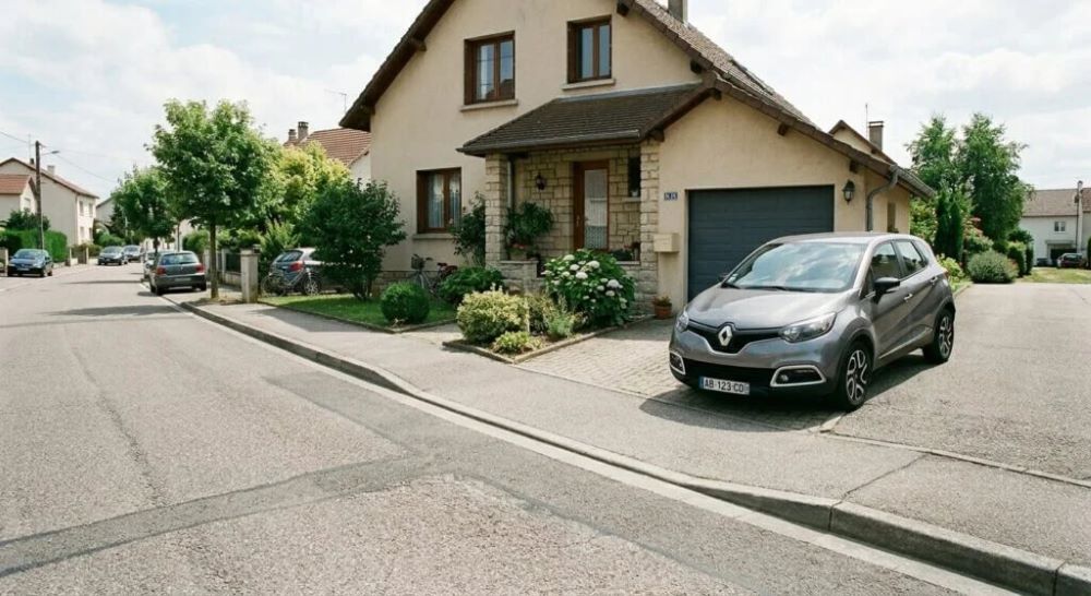 Abaissement de trottoir pour l'accès à un parking privé, travaux soumis à autorisation du gestionnaire de voirie