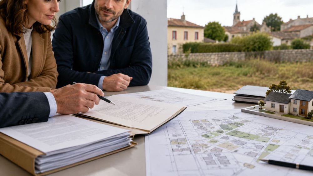 Certificat d'urbanisme opérationnel précisant les droits à construire attachés à un terrain avant un projet de construction