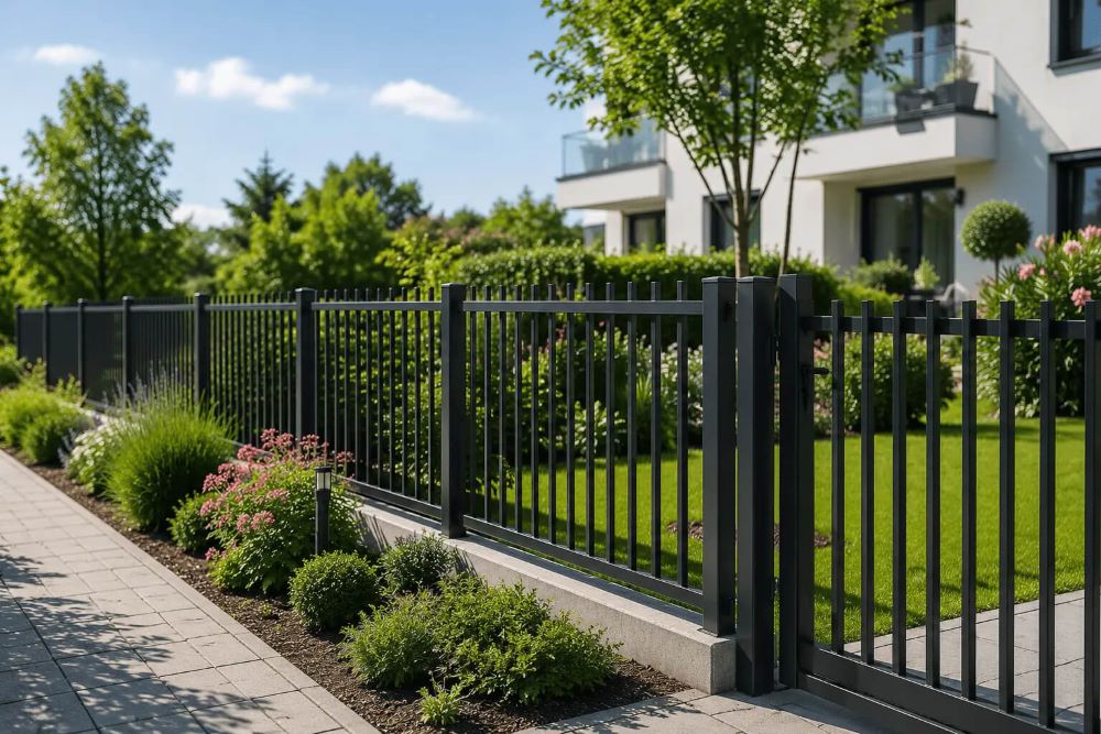 Jardinet privatif d'un appartement en copropriété avec clôture basse soumise à l'accord de l'assemblée générale