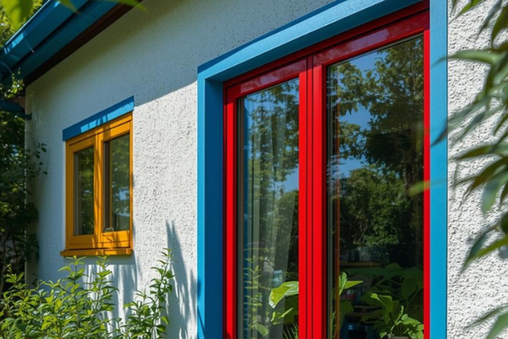 Inspection d'une façade de maison suite à la pose de fenêtres non conformes au plan local d'urbanisme