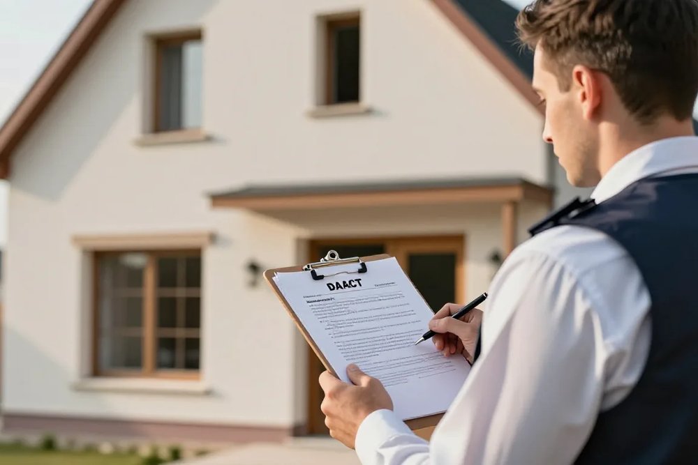 Inspection de récolement et contrôle de la conformité architecturale sur une maison individuelle achevée