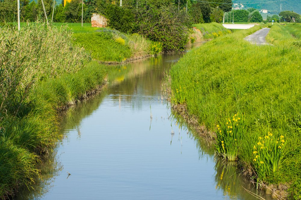 Dérivation d'un cours d'eau pour alimenter un bassin de jardin, démarche encadrée par le Code de l'environnement