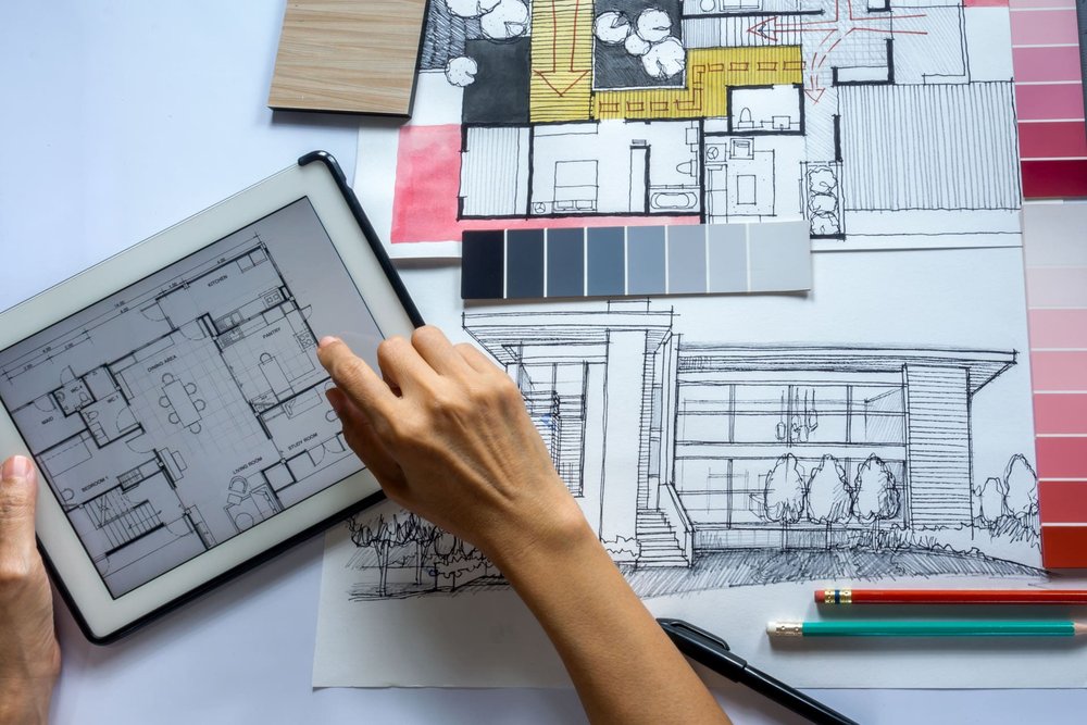 Dessinateur indépendant produisant des plans techniques pour le compte d'un cabinet d'architecture