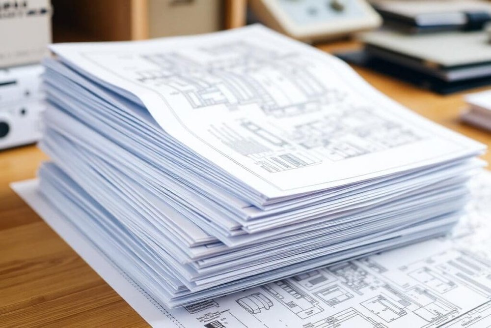 Dossier de permis de construire comprenant la notice paysagère et le volet d'insertion pour l'ABF