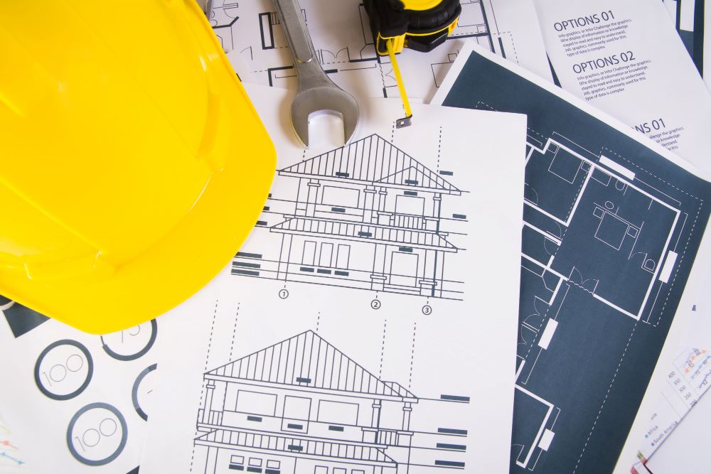 Extension de maison en cours de construction nécessitant une déclaration préalable ou un permis de construire