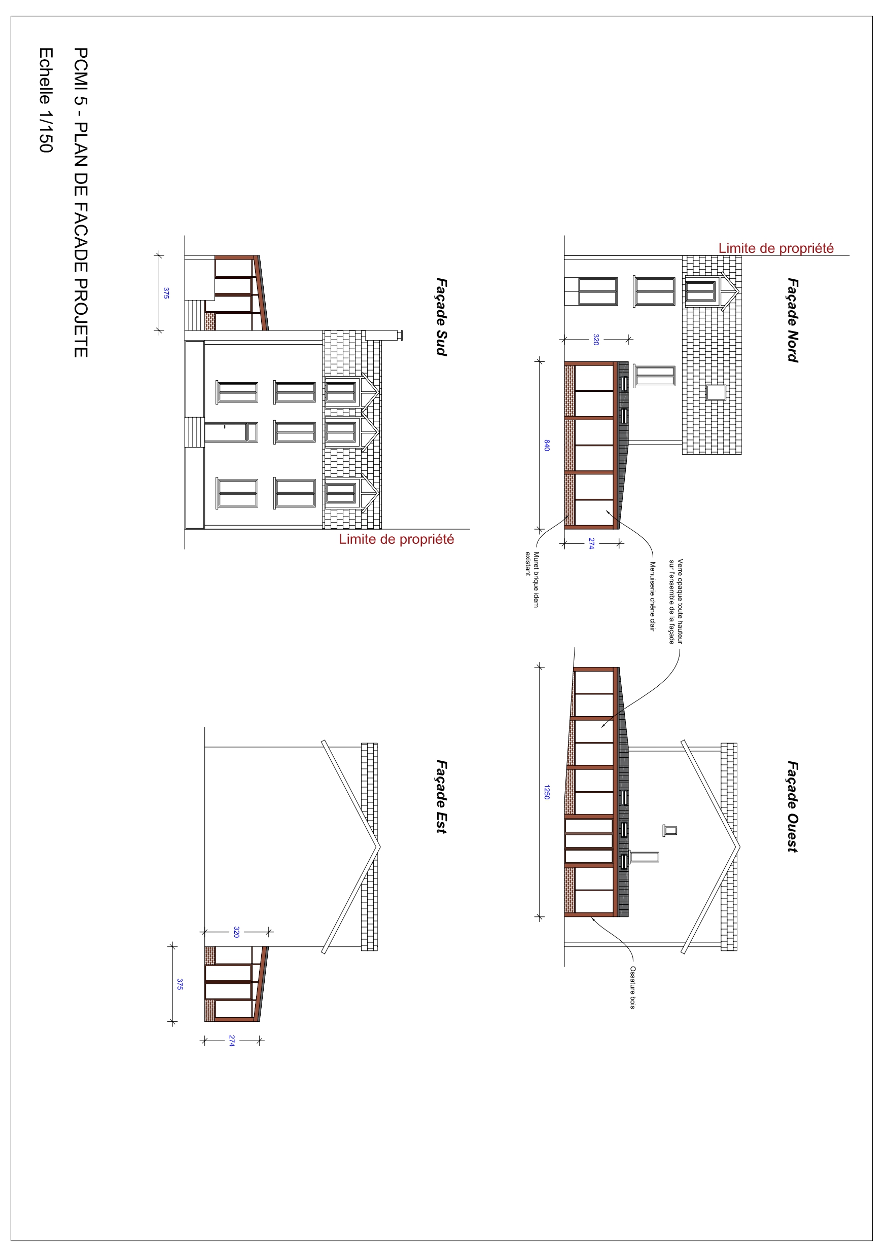 Extension d'une maison individuelle à Chaville - permis de construire